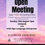 Public Open Meeting Sunday 14th Aug 7pm